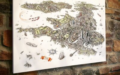 THE CITY OF BRITISH ISLES LIMITED PRINTS AVAILABLE