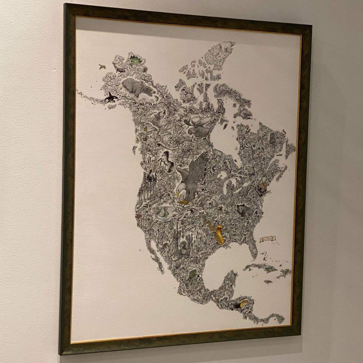 pen and ink map artwork
